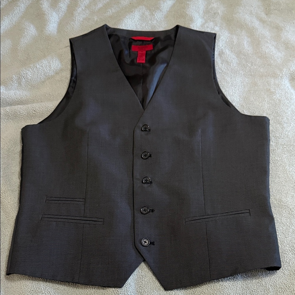 Alfani Dark Gray Men's Vest